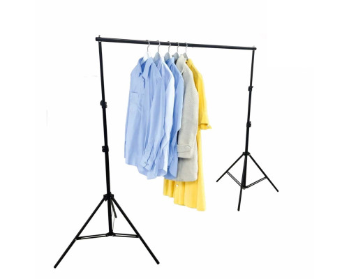 Напольная вешалка JBH-G2PV для одежды металлическая, нагрузка до 3,5 кг