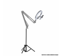 Напольная стойка JBH-UW для пантографа (вместо струбцины) для кольцевых ламп, ламп луп и светодиодных осветителей