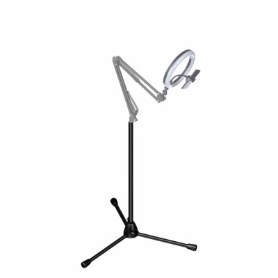 Напольная стойка MLW-Light для пантографа (вместо струбцины) для кольцевых ламп