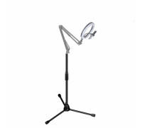 Напольная стойка MLW для пантографа (вместо струбцины) для кольцевых ламп