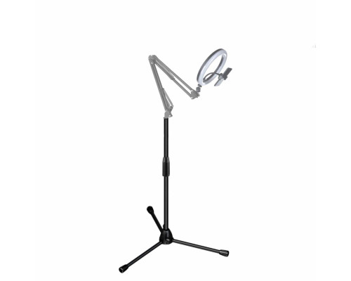 Напольная стойка MLW для пантографа (вместо струбцины) для кольцевых ламп