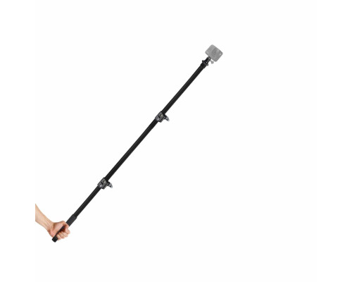 Телескопический монопод для экшн камеры GoPro LS14G-3180K длиной до 1,8 м, с металлическим креплением