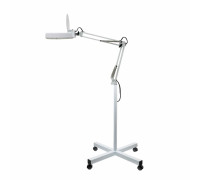 Напольная косметологическая лампа лупа LN-6-NS-01 бестеневая на колесиках