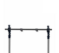 Горизонтальная планка P3 для каркаса фотофона с креплением зажимом к штативу с резьбой 1/4", ширина до 1.8 м