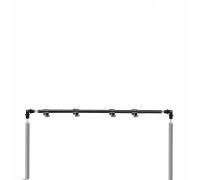 Горизонтальная планка P5 для каркаса фотофона с угловым креплением к штативу с резьбой 1/4", ширина до 2.7 метров