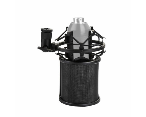 Студийный комплект VZP-P2: поп фильтр и противоударный держатель паук P2 для микрофона