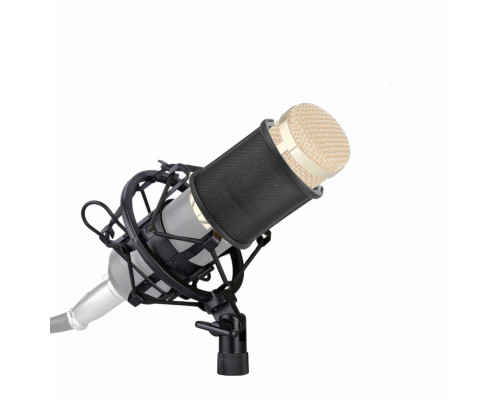 Студийный комплект VZP-MP: поп фильтр и металлический держатель паук для микрофона