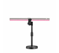 Фитолампа для растений FL-ZM-02P на подставке держателе с креплением "прищепка"