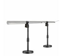 Фитоcветильник для растений FL2-2ZM-02P, 2 фитолампы линейные на подставке из 2 стоек с креплением "прищепка"