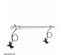 Подставка для фитосветильника 2РP-B из 2 гибких черных держателей для фитолампы на пластиковой прищепке