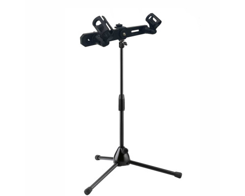Микрофонная стойка MLD3SS-B для стереозаписи, стойка для 2 держателей микрофона бочонок