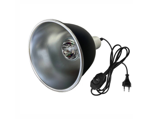 Светильник для террариумов LST215D-50, ультрафиолетовая лампа греющая для рептилий с регулировкой яркости на проводе, 50W