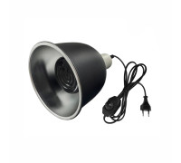 Светильник для террариума LST215D-75K, керамическая лампа греющая для рептилий с регулировкой яркости на проводе, 75W