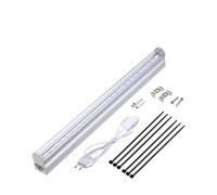 Фитолампа для растений 59 см с хомутами для крепления