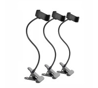 Гибкий держатель GDPP для телефона на прищепке, пластик, 3 шт