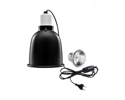 Светильник для террариума LST145-50 для аквариума, ультрафиолетовая лампа греющая для рептилий, 50W