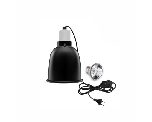 Светильник для террариума LST145D-25 для аквариума, ультрафиолетовая лампа греющая для рептилий с регулировкой яркости на проводе, UVA+UVB, 25W