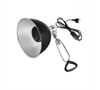 Светильник для террариума LST215-75K-K с креплением, керамическая лампа греющая для рептилий, 75W