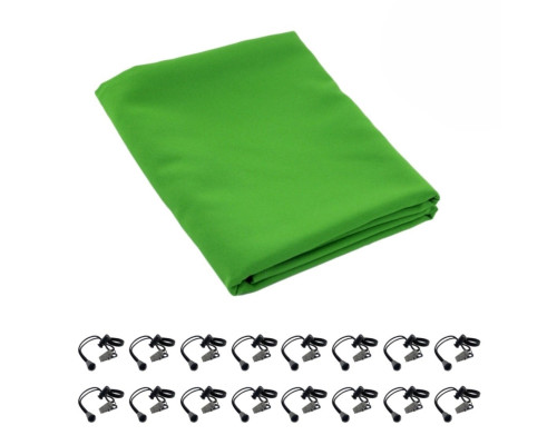 Фотофон для съемки 2.5x3 м с 16 зажимами с металл прищепкой