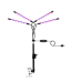 Настольная фитолампа FL4-S для растений и рассады на струбцине
