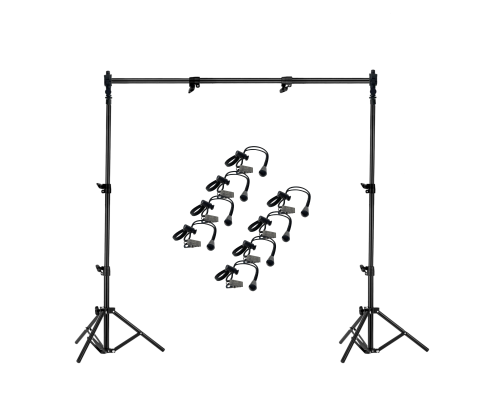 Каркас высота 2 м, ширина до 1.8 м с 8 боковыми зажимами для фотофона