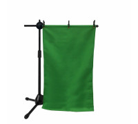 Стойка ML-63FP с фоном хромакей тканевый, 0.5x1 м, и прищепками, 3 шт в комплекте