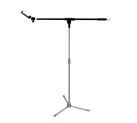 Наклонная стойка PRO-63-38STK с держателем для телефона на шарнире и крючком для противовеса для горизонтальной съемки сверху на штатив с резьбой 3/8"