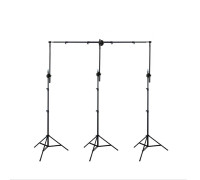 Переносной каркас для фотофона KF-300V с регулировкой по высоте до 250 см и ширине до 300 см