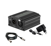 Фантомное питание, 48V с кабелем XLR подходит для конденсаторного микрофона модель BM-800