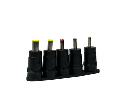 Адаптеры для устройств с разъемами 5.5х3.0, 4.0х1.7, 3.5х1.35, 3.0х1.1, 2.5х0.8 к блоку питания 12V 2A 5.5*2.5