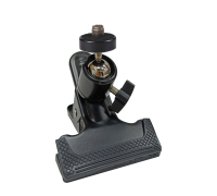 Прищепка-держатель для микрофона PR-S58M с шарниром и переходником с внешней резьбой 5/8