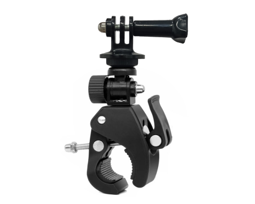 Крепление-зажим KZ-K3 с переходником с резьбой 1/4 и стяжным винтом для GoPro