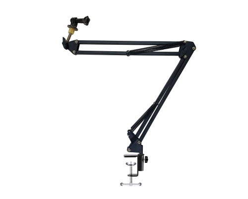 Настольная стойка пантограф NB-К3B с креплением для GoPro с тремя зубцами и стяжным винтом с гайкой