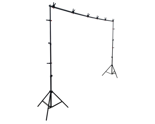 Каркас для фотофона JBH-GP3P, с планкой из 4 секций, шириной до 3 метров, с прищепками в комплекте