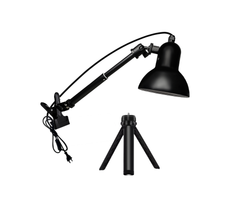 Лампа на прищепке LPR-V2, для освещения витрин с дополнительной установкой на треноге