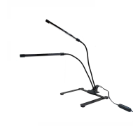 Фитолампа светодиодная F2P-NP для растений с зажимом и настольной подставкой, 2 панели