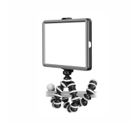 Портативная светодиодная LED панель RAG-Flex-26 с цветными фильтрами на гибком штативе триподе