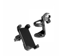 Держатель телефона Y11-2F на коляску в комплекте с подстаканником с креплением на руль