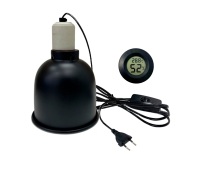 Защитный плафон LST145 и термометр гигрометр для террариума, рептилий