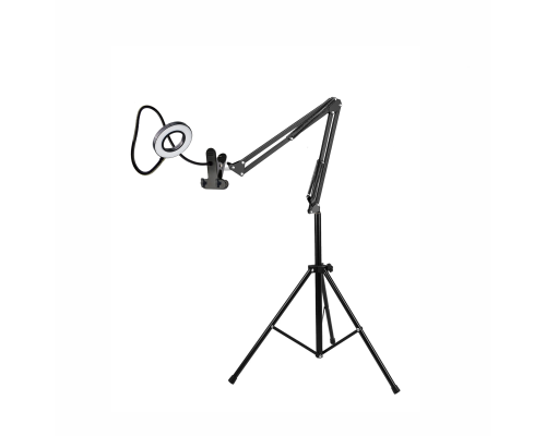 Напольный станок ST-RL9BD-JBH-U для вышивания крестиком, держатель для пялец с лампой на треноге JBH-U