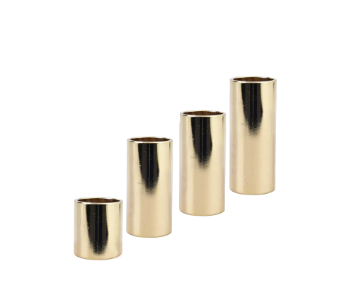 Слайдеры для гитары, высота 28, 51, 60 и 70 мм, сталь, цвет золото