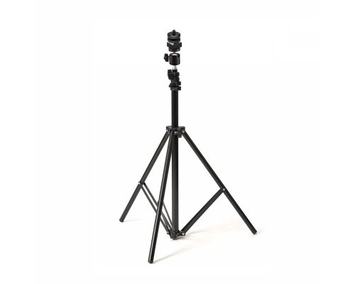 Штатив напольный для камеры JBH-PAZ-AD2SH-14 с креплением в паз на шарнире и адаптером холодный башмак с резьбой 1/4, две гайки