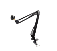 Стойка настольная для камеры NB-PAZ-AD-14 с креплением в паз и адаптером холодный башмак с резьбой 1/4, с одной гайкой