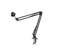 Стойка настольная для камеры STS-PAZ-AD-14 с креплением в паз и адаптером холодный башмак с резьбой 1/4, с одной гайкой