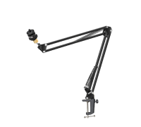 Стойка настольная для камеры STS-PAZ-AD2-14 с креплением в паз и адаптером холодный башмак с резьбой 1/4, две гайки