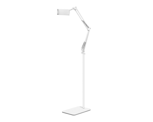 Держатель для телефона или планшета NS-02W-25, напольный, с пантографом, белый