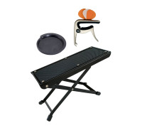 Набор гитариста KSGF-01B: сурдина, каподастр и подставка под ногу