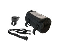 Велонабор VS-VB02ZV: велосумка на руль, звонок для велосипеда