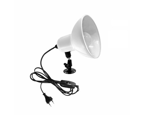 Настенный светильник AB-NKS-W с белым абажуром с регулировкой угла наклона