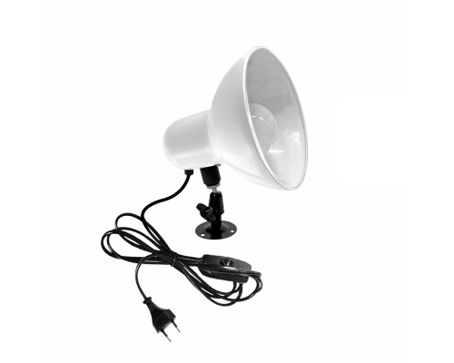 Настенный светильник AB-NKM-W с белым средним абажуром с регулировкой угла наклона